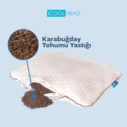 Migren ve Boyun Ağrısı İçin Doğal Yastık – Karabuğday Kabuklu Uyku Yastığı